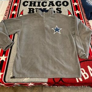 Vintage nfl Dallas cowboys quarter zipper jacket xl